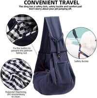 ARZQUT Dog and Cats Carrier Sling - Dark Blue - image 4