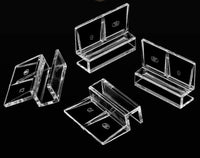 4pcs Clear Color Acrylic Aquarium Fish Tank Glass Cover Clip Support - 8mm - image 2
