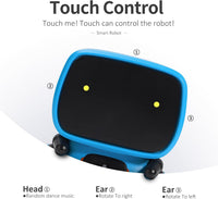 GILOBABY Smart Robot, Touch & Voice Control Interactive Toy for Kids 3-5 – Fun for Kids & Family - Blue - image 3