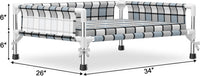 Elevated Dog Bed with with Guardrail - Cushion-M - image 4