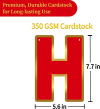 Pre-Strung Happy Birthday Banner - Red - image 3