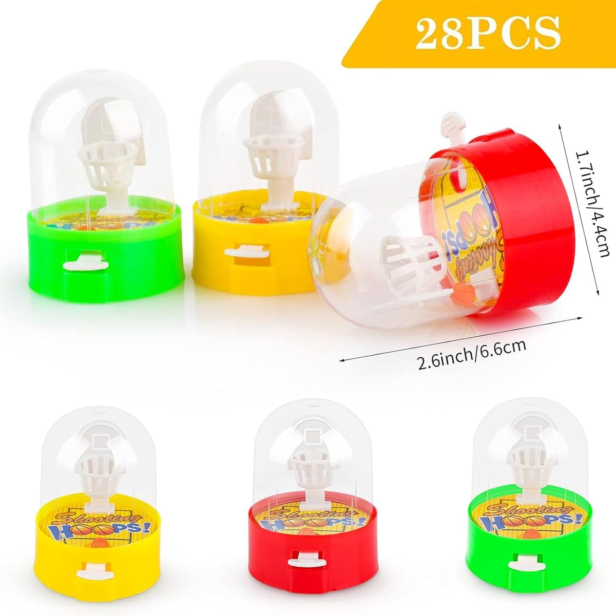 Mini Basketball Games 28pcs Finger Basketball Shooting Games - 28PCS - image 2