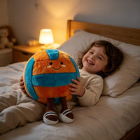 Xiyuan 12 inch rugby plush toy with smiling face and feet - view 19