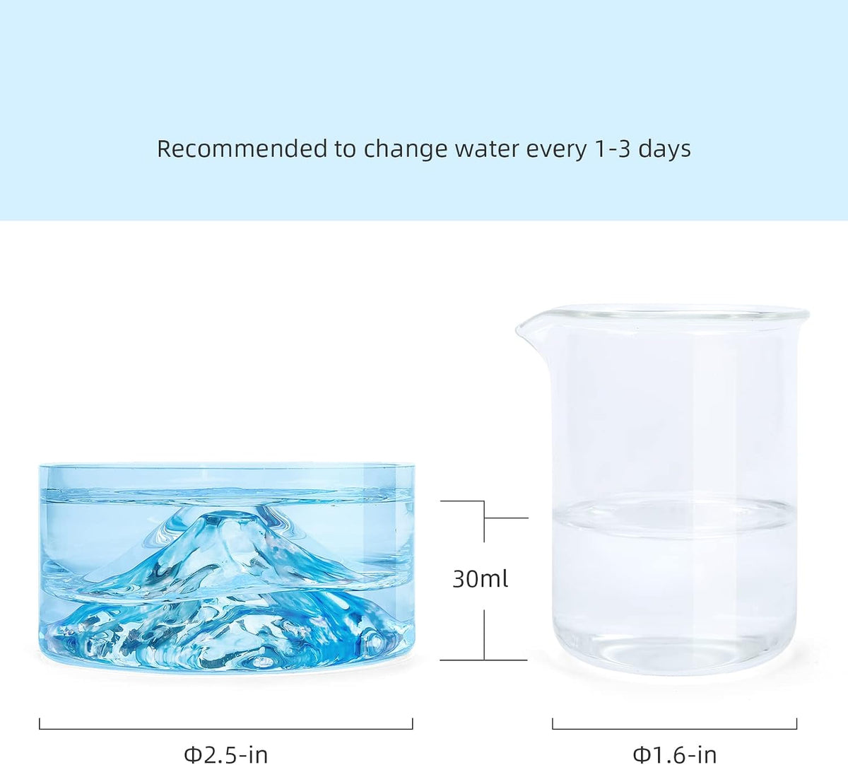 Niteangel Hamster Feeding & Water Bowl - Light Blue - image 3