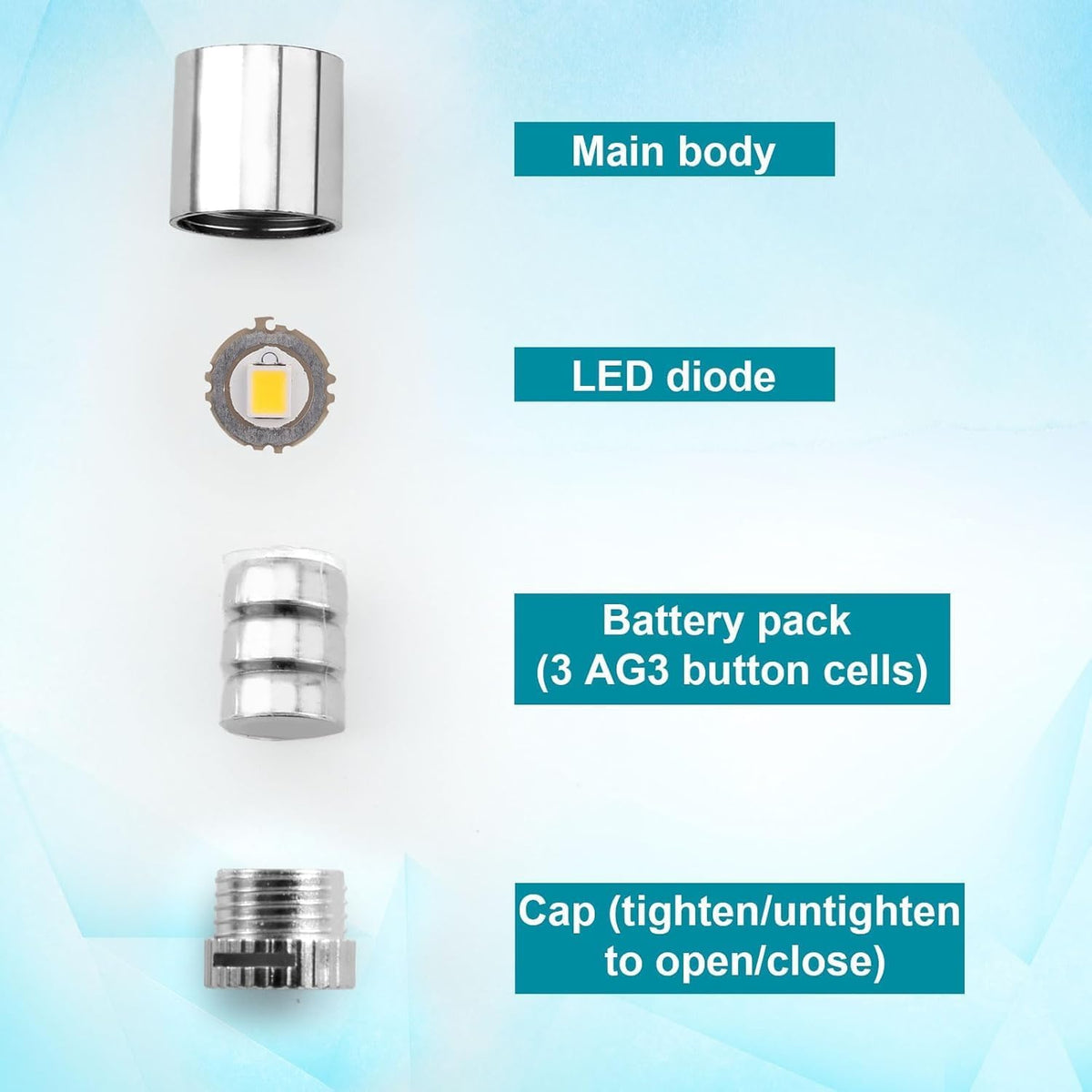 10pcs Mini Led Lights for Craft - Warm White & Cool White / 20 - image 4