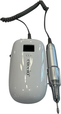 Warren London MaxPro 35K Dog Nail Grinder – 35,000 RPM Pro-Grade E-File w/ 6 Diamond & Sanding Bits, Quiet Low-Vibration Motor, Reversible Rotation, Corded/Cordless USB Fast-Charge