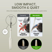 Necoichi Purrcision Stainless Steel Cat Nail Clipper - 1 Pack of 1 Piece / Gray - image 4