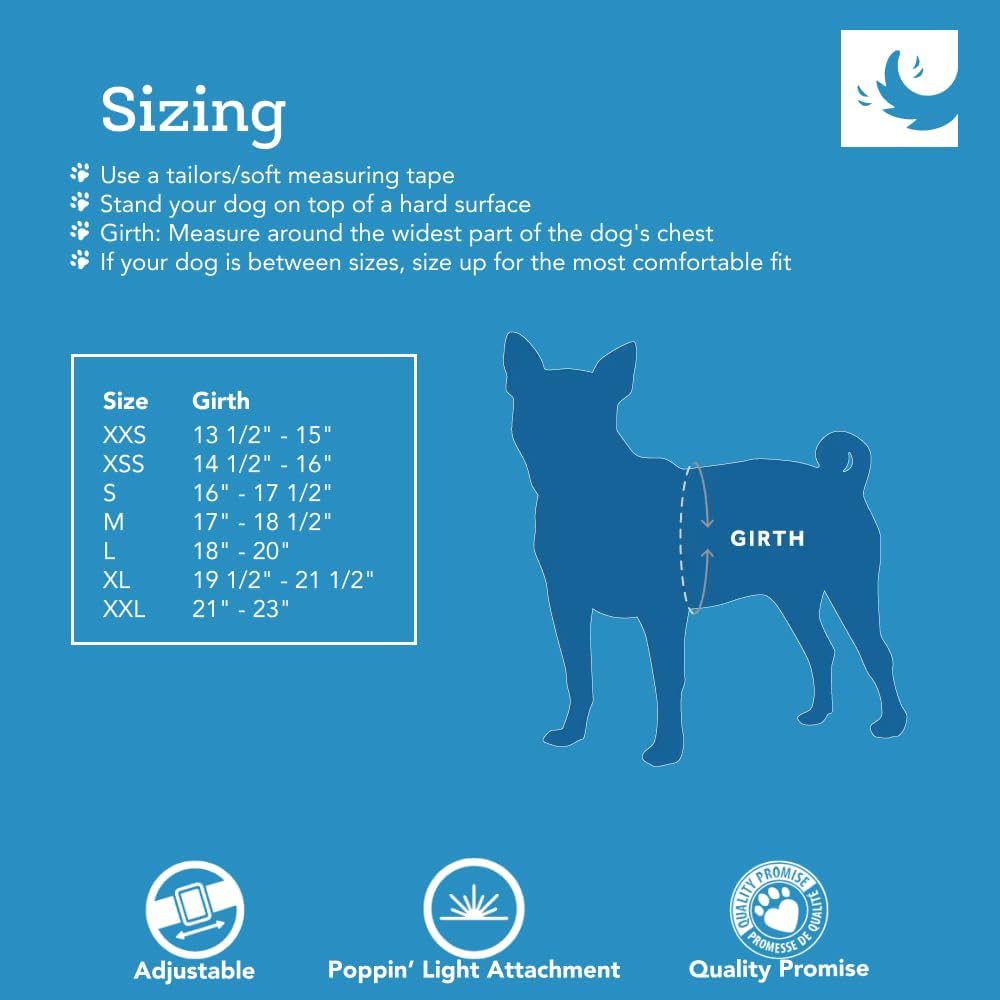 RC Pet Products Cirque soft walking step-in dog harness in medium with air mesh fabric - view 3
