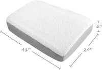 Waterproof Dog Bed Covers Replacement Washable 41 x 29 inch – Essentials for Dogs - White / 29 x 41 x 6inch - image 2
