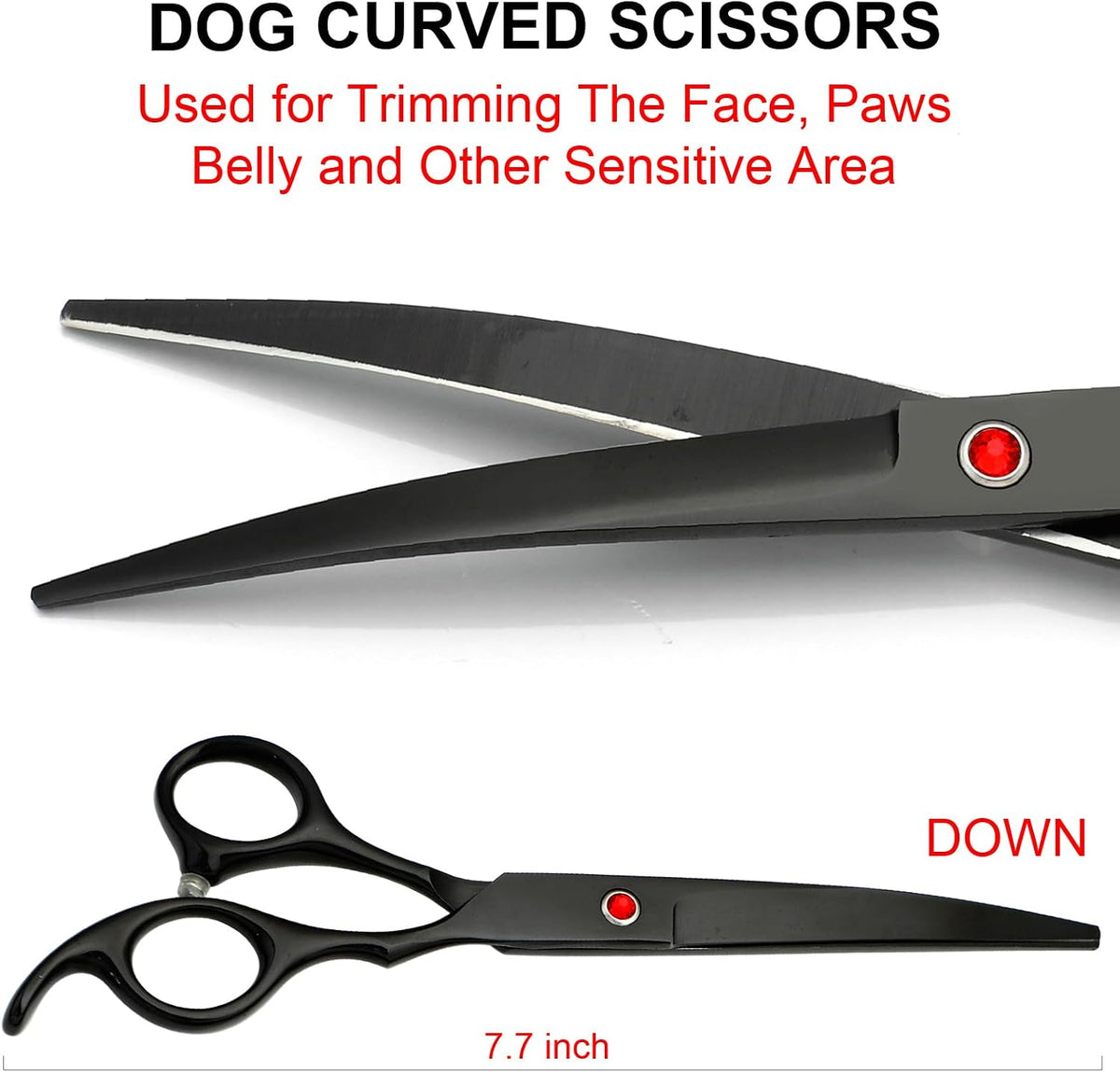 TINMARDA Dog Grooming Kit - Black / 5 Piece - image 4