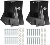 ABUSA heavy duty A-frame swing set brackets with 4 swing hangers and bolts - view 8