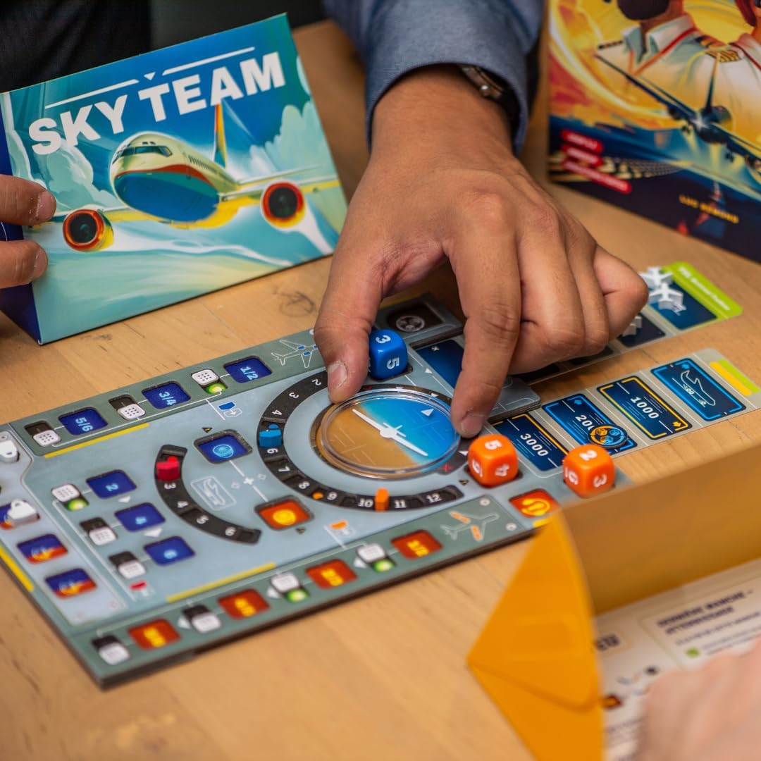 Sky Team, Work Together to Land the Plane, Ages 12+, 2 Players - Base Game - image 3