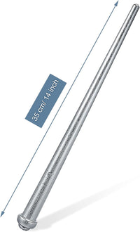 Gejoy 2 Pcs Magic Wand for Kid Light up with Sound - Silver - image 3