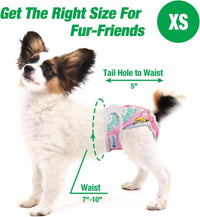 Pet Soft Female Dog Diapers, Puppy Diapers - Animals / X-Small:7''-10'' - image 2