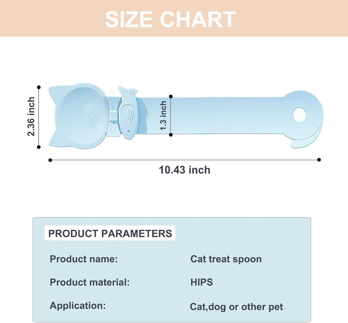 PETPAWLOVELY-3PCS Cat Treat Spoon Squeeze - Multi-Color - 2 Spoons - image 2