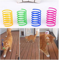 Andiker 12 Pcs Colorful Cat Spring Toys for Indoor Cats and Kittens – Essentials for Cats - image 4