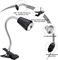 Reptile Heat Lamps, UVA/UVB Turtle Heat Lamp - Light Stand With Dimmer - image 4