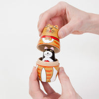 Bits and Pieces Monkey Nesting Dolls, Russian Doll Set of 5 - Nesting Cats - image 4