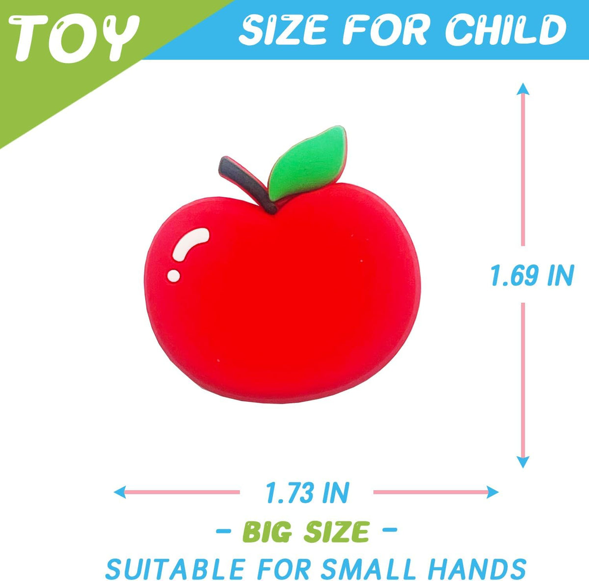 Fridge Magnets for Toddlers Farm Animals - Fruit - image 3