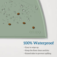 OHMO Cat Food Mat, Silicone Pet Feeding Mat, 18x9.8 - Combo / Mat + RT Bowl - image 2