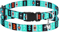 Tribal Aztec Cat Collar 2-Pack, Breakaway with Bell – Essentials for Cats - Ethnic & Tribal, 2-Pack, 7-11" - image 2