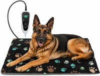 Large Dog Heating Pad 36x24 in with Normally Open Function – Essentials for Dogs - Black / 36 x 24 in