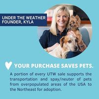 Under the Weather Pet Probiotics Powder for Cats | Vet Formulated Probiotic Supplement for Digestive Gut Health | Promotes Good Digestion & Immunity | Aids Occasional Diarrhea for Cats (2.54 Oz)
