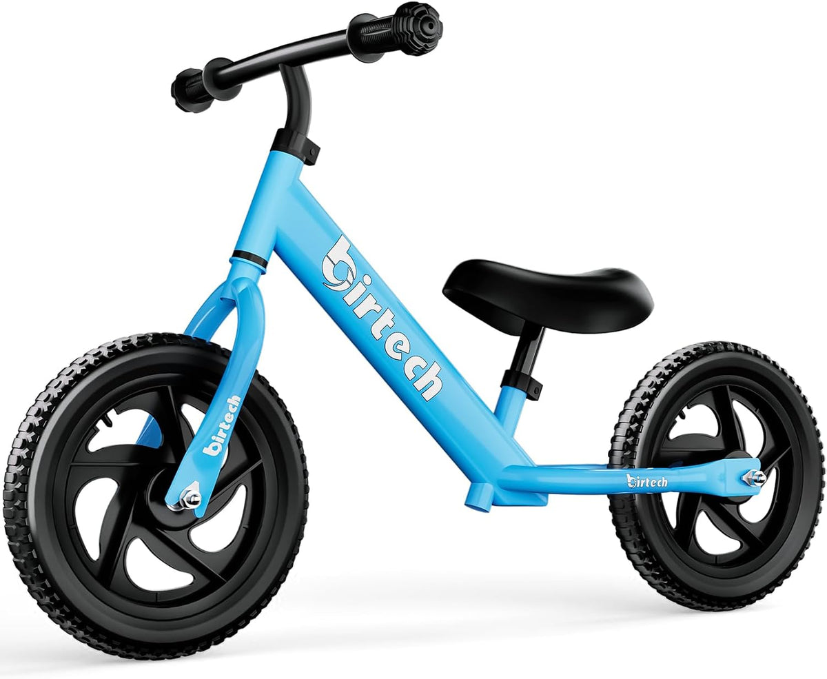 Birtech Balance Bike for 2-5 Years Old Kids 12 Inch Toddler Balance - Light Blue