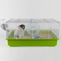 Pet Cage Liner Protection, Rabbit Cage Plastic Panels, 18 PCS Cage Urine Guard for Rabbit, Guinea Pig, Hamster, Hedgehog, Chinchilla, Ferret, Bunny - Transparent, 11.8"x5.9"