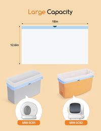 Meowant Cat Litter Box Liners for Automatic Cat Litter Box - 3 - image 2