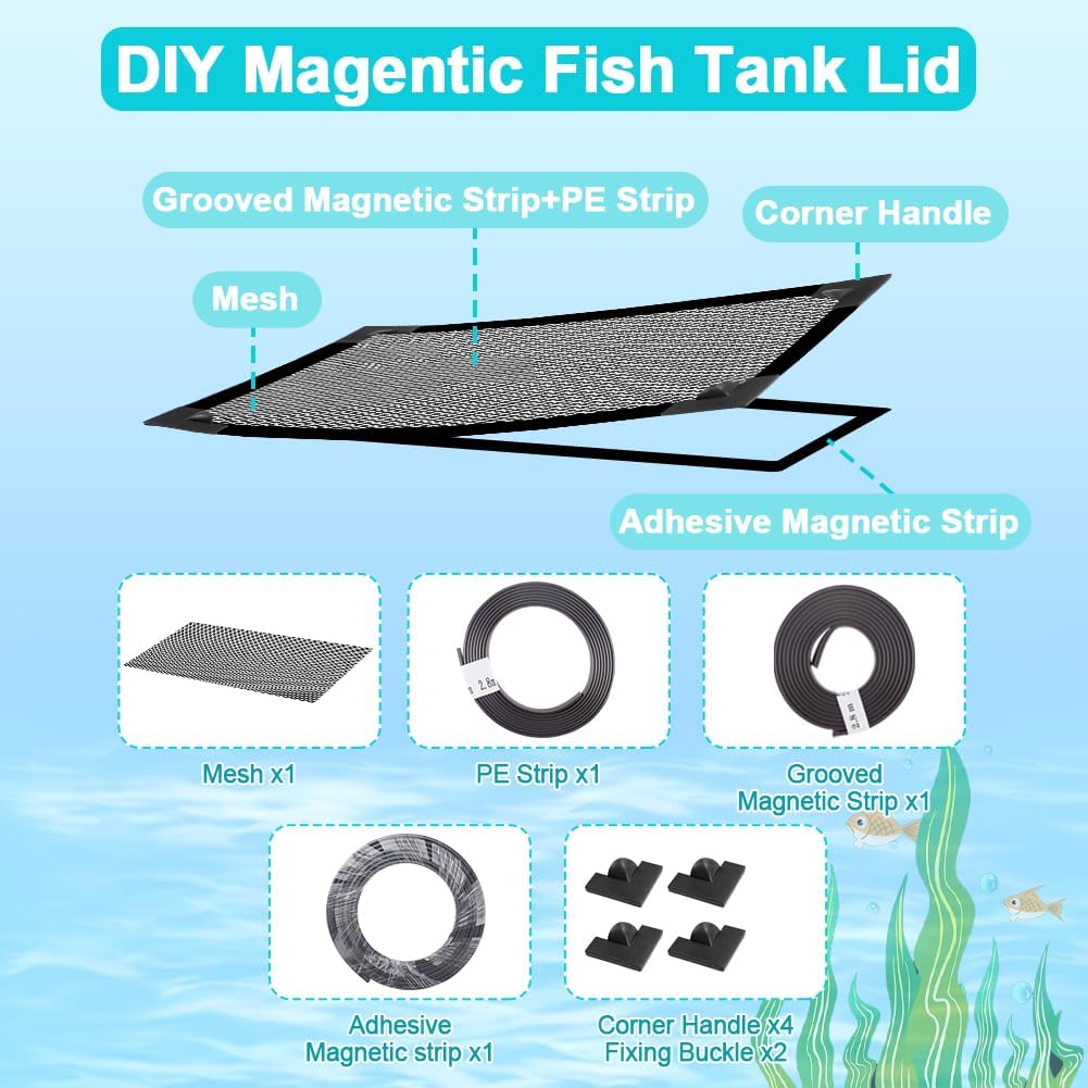 Magnetic Aquarium Cover Lid - image 2