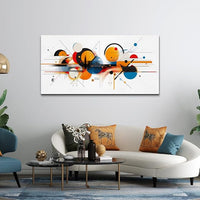 hyidecorart Wall Art For Living Room Wall Decorations For Bedroom Line Color Block Abstract Pictures Artwork Hang Pictures For Office Decoration Hotel Canvas Prints Art Modern Wall Decor 20"X40"