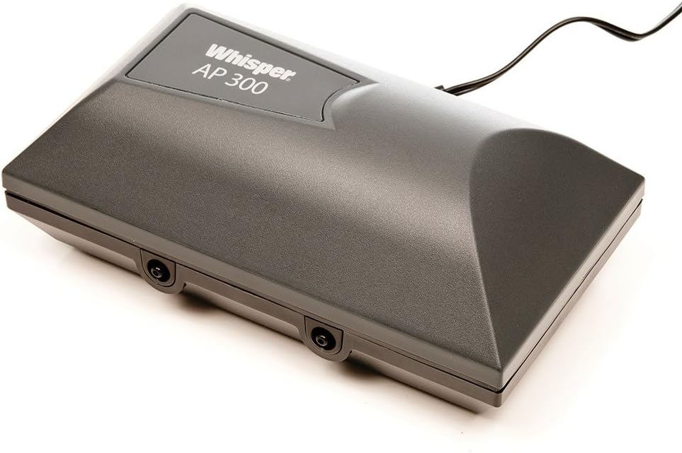 Tetra Whisper Air Pump for Deep Water Applications, Black
