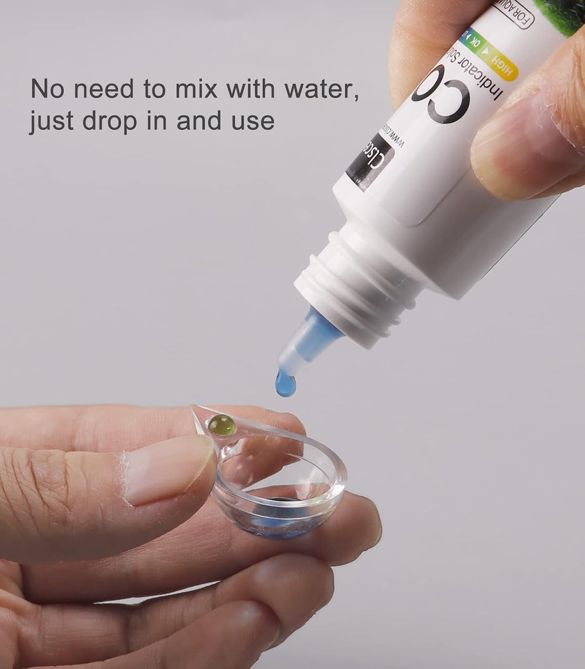 Aquarium CO2 Drop Checker CO2 Indicator – Essentials for Fish - Solution 60ml - image 2