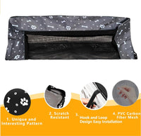 Dog Playpen Mesh Top Cover for 36" Inch Pet Playpen with 4 Panels - Black - image 3