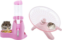 Wontee Hamster Water Bottle Water Dispenser Hamster Silent Exercise - Pink / 125ML