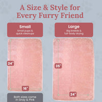 Dog Drying Towel for Dogs - Orange / Large - image 2