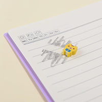 15Pcs Cute Fruit Erasers for Kids - Animal & Fruit - image 4