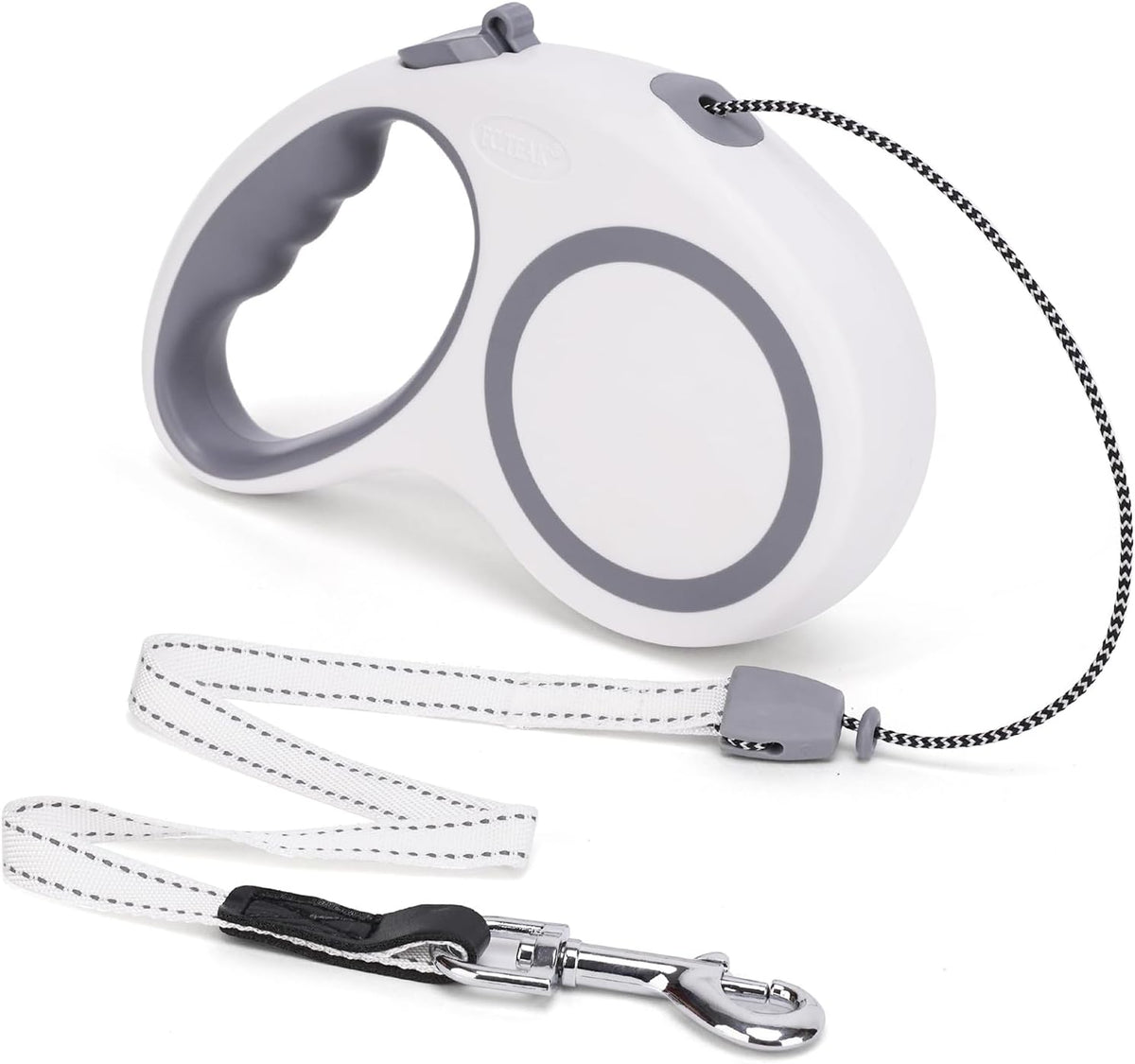 Retractable Dog Leash 20 FT Cord for Small Medium Dogs up to – Essentials for Dogs - White