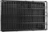Amazon Basics Portable, Foldable Metal Wire Small Dog Crate with Removable Tray, Divider Panel - 30.0"L x 19.0"W x 21.0"H / Single Door w/ Divider - image 4