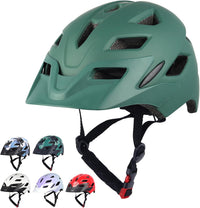 Kids Bike Helmet, Toddler Youth Helmet for Boys Girls, Ages 3-5 - Dark Green / 50cm-57cm/19.7''-22.4''