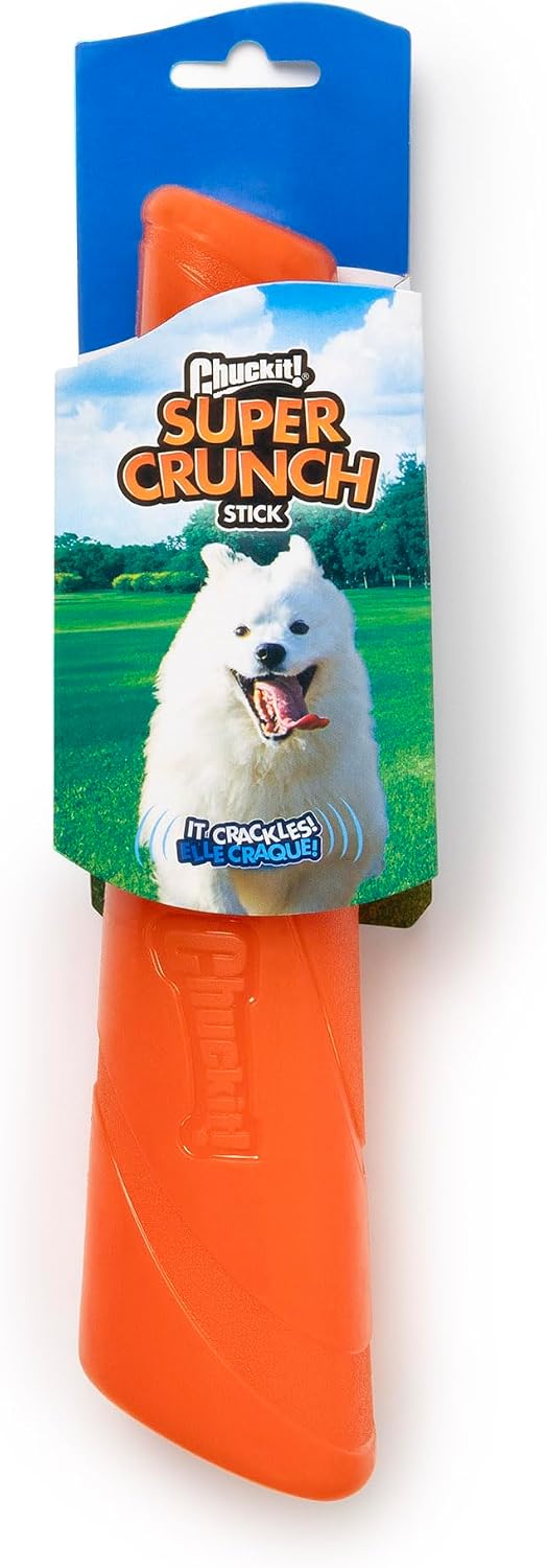 Chuckit! Limited Edition EcoFetch Ball Dog Toy, Medium Pack of 3 - Super Crunch Stick