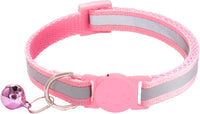 2 Pack Breakaway Cat Collars with Bells - Pink - image 3