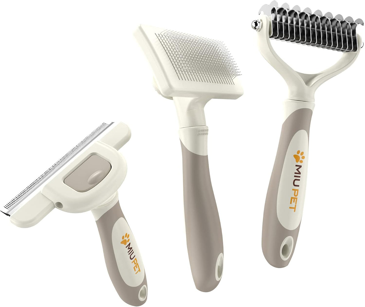 Professional Deshedding Dog Brush Grooming Kits
