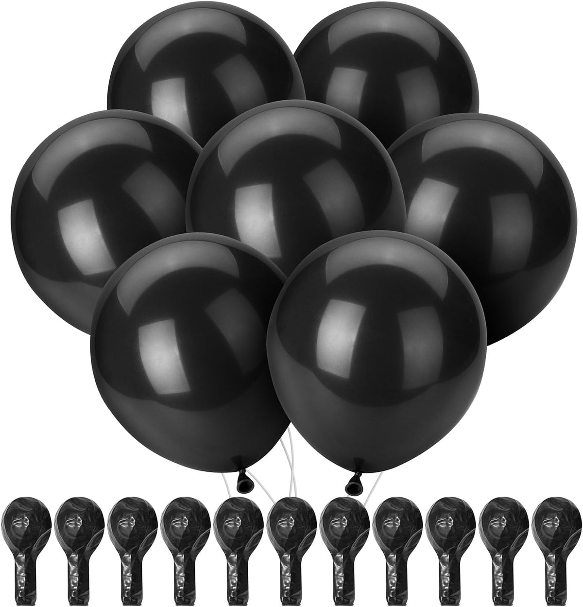 Mr. Pen, Balloons Assorted Colors - Black / 54 Pack