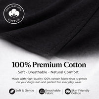 Lovelonglong Pet Clothing Dog Costumes Basic Blank T-Shirt Tee Shirts - M (-9lbs) / Black - image 2