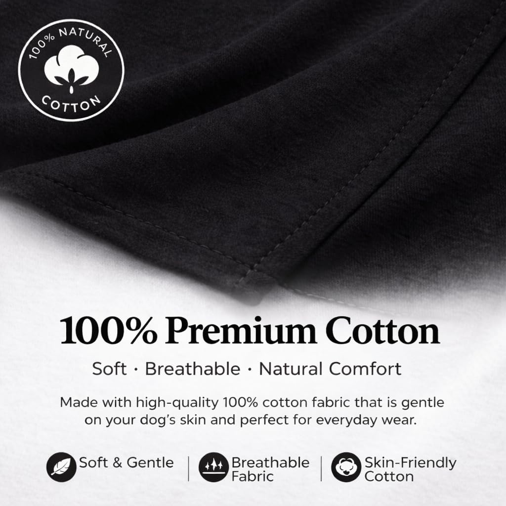 Lovelonglong Pet Clothing Dog Costumes Basic Blank T-Shirt Tee Shirts - M (-9lbs) / Black - image 2