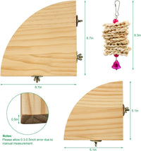 2 Pack Bird Perch Platform - Set 2 - image 2