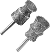 Diamond Dremel Dog Nail Grinder Attachment,1/8'' Pet Nail Grinder Wheel for Dremel Dog Nail Grinder, Diamond Rotory Bit for Dogs&Pets Nail Care,2-Pack（Large A&D）
