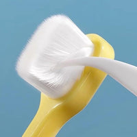 Small Dog Toothbrush Kit, Extra Soft Cat Toothbrush Dental, Easy Teeth Cleaning Head, Pet Deep Clean Dense Brush, Safe and Effective Oral Care, Brush Away Bad Breath, Easy to Handle, 3 Pack